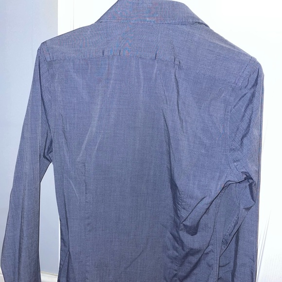 Express Dress Shirt / Light Gray / XS / Extra Slim Fit - Picture 3 of 3